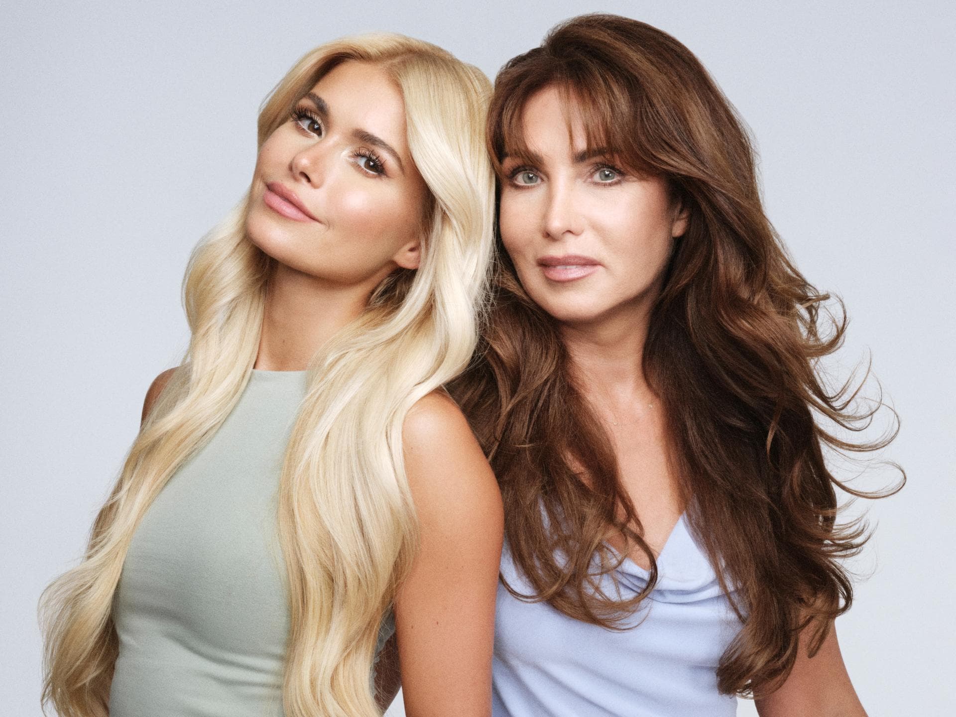 Pamela Reif im Interview: Tipps für gesunde Haare Pamela Reif mit ihrer Mama