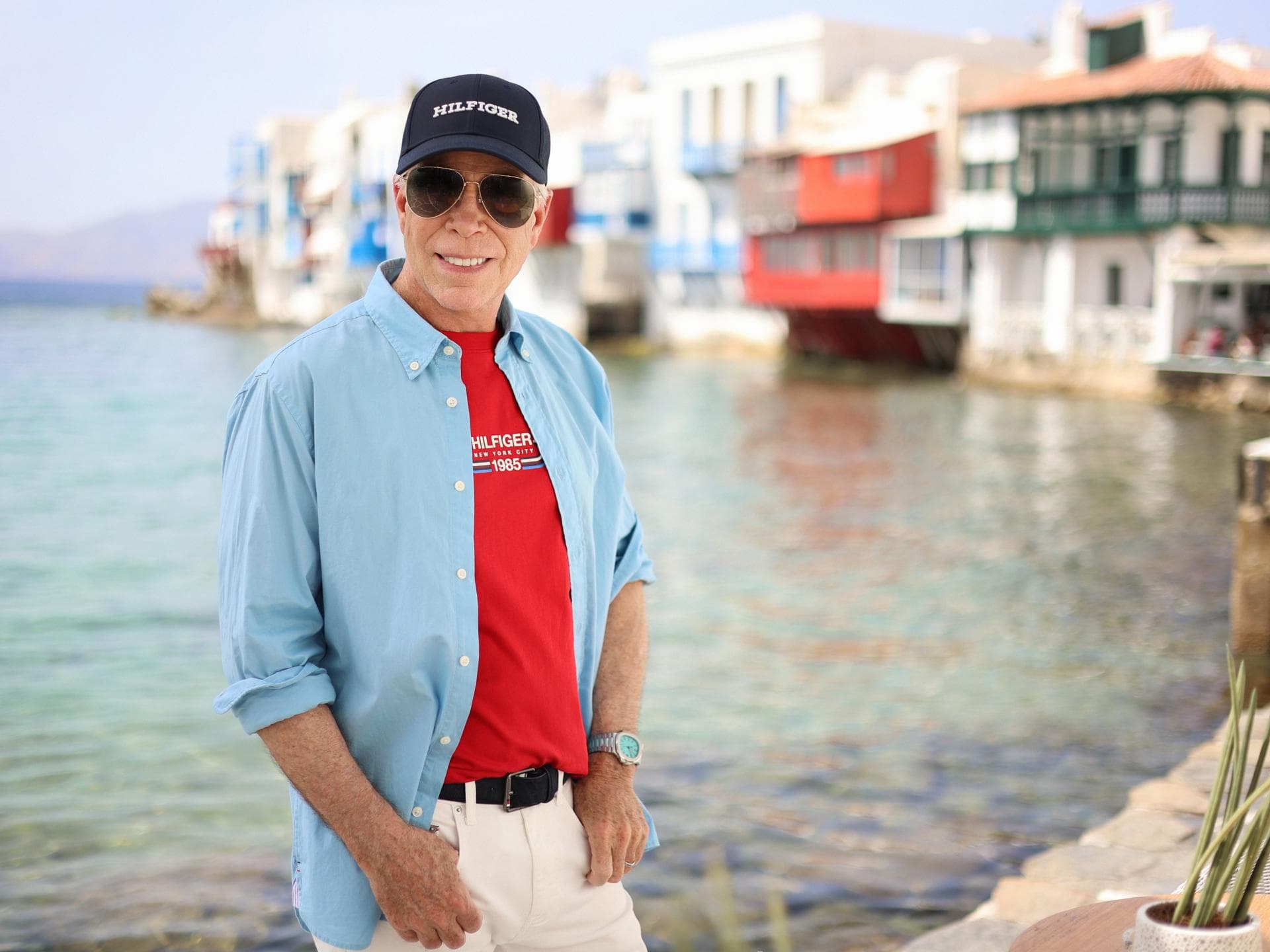 Tommy Hilfiger im Interview Mr. Hilfiger auf Mykonos