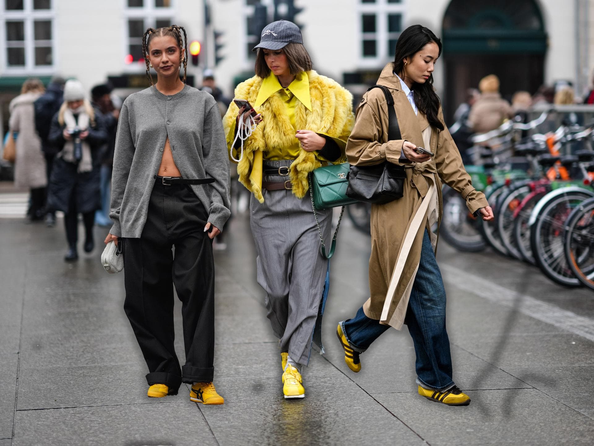Gelbe Sneaker