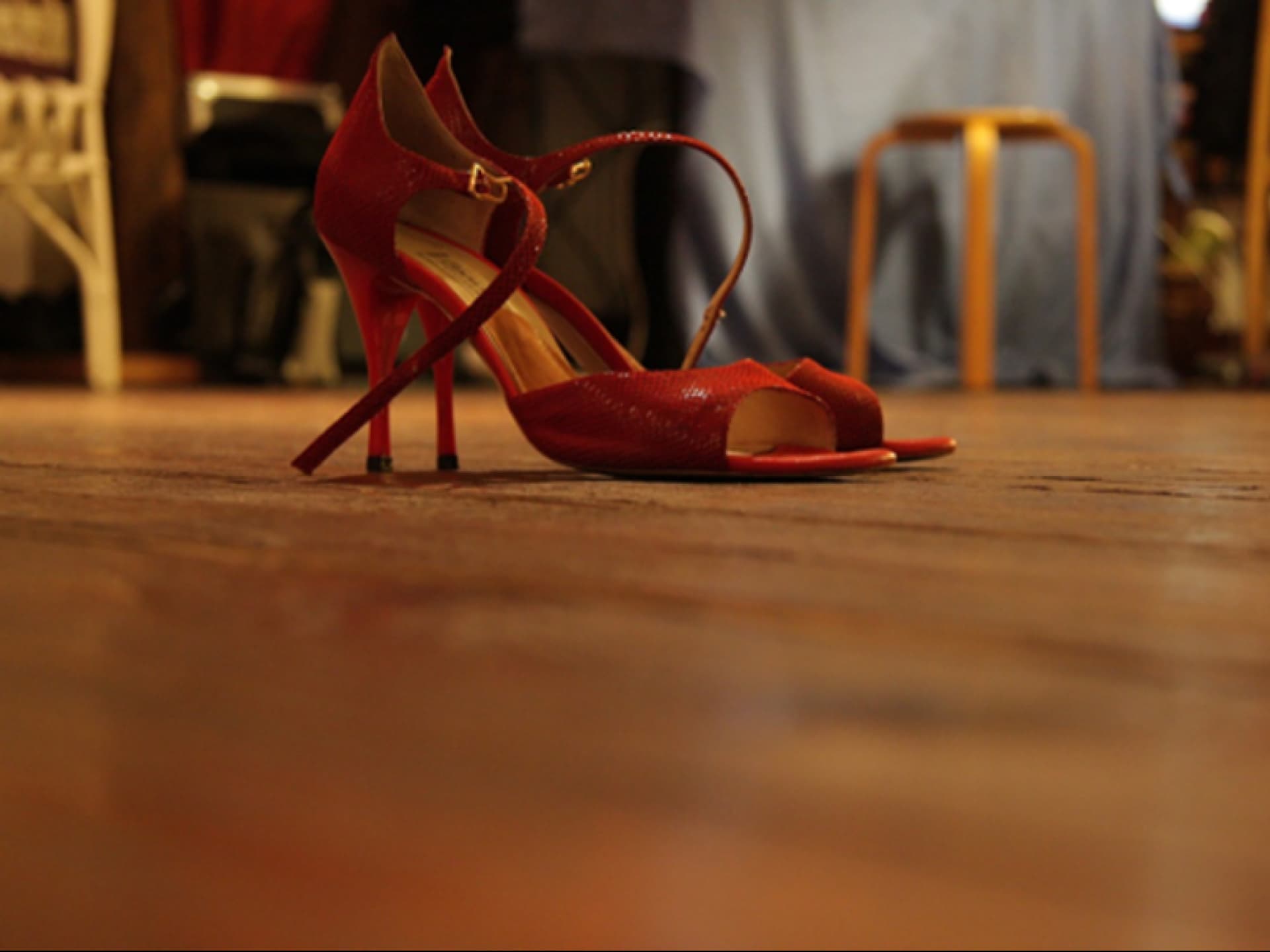 Rote Pumps