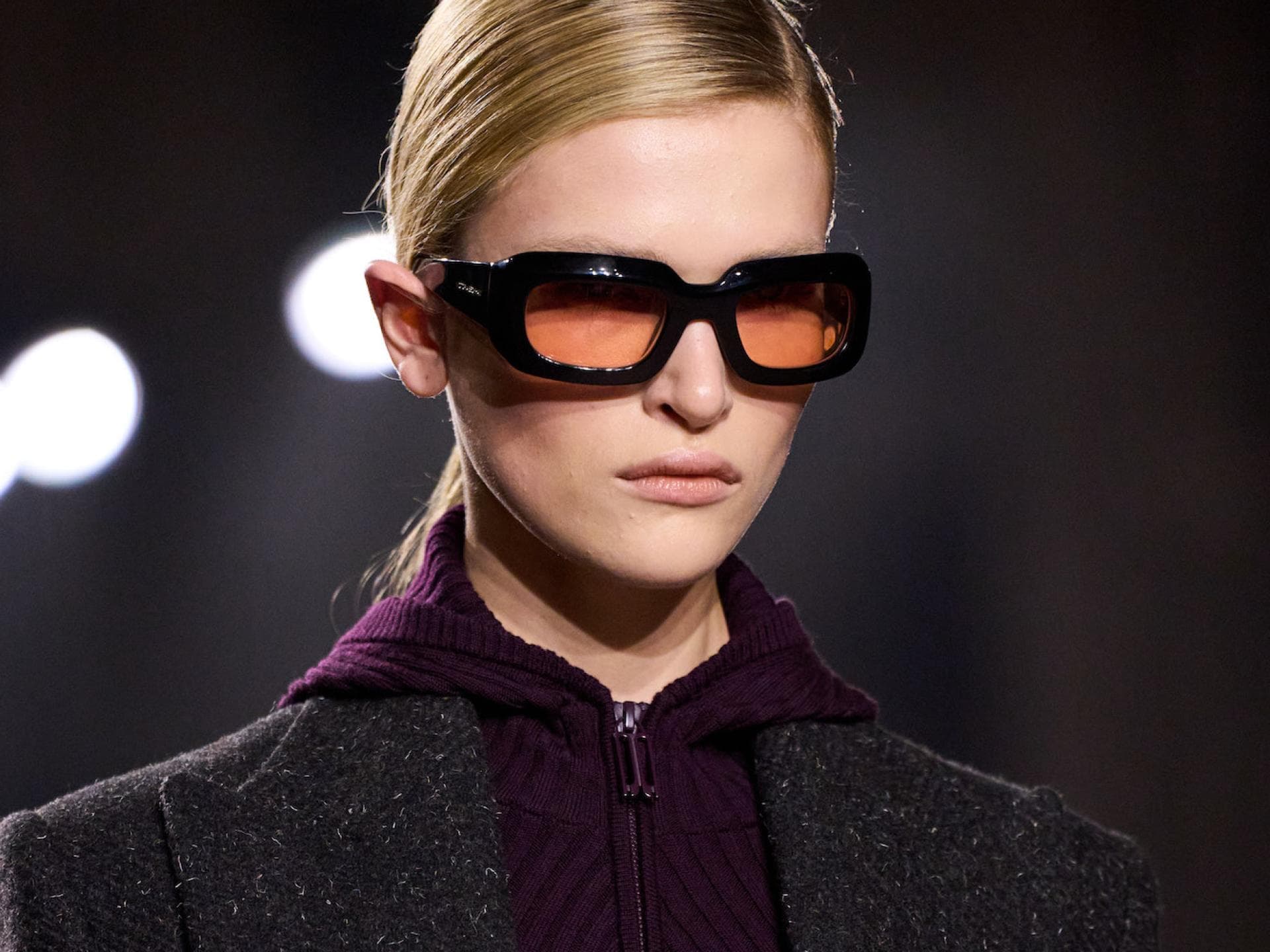 Sonnenbrille bei Victoria Beckham Show