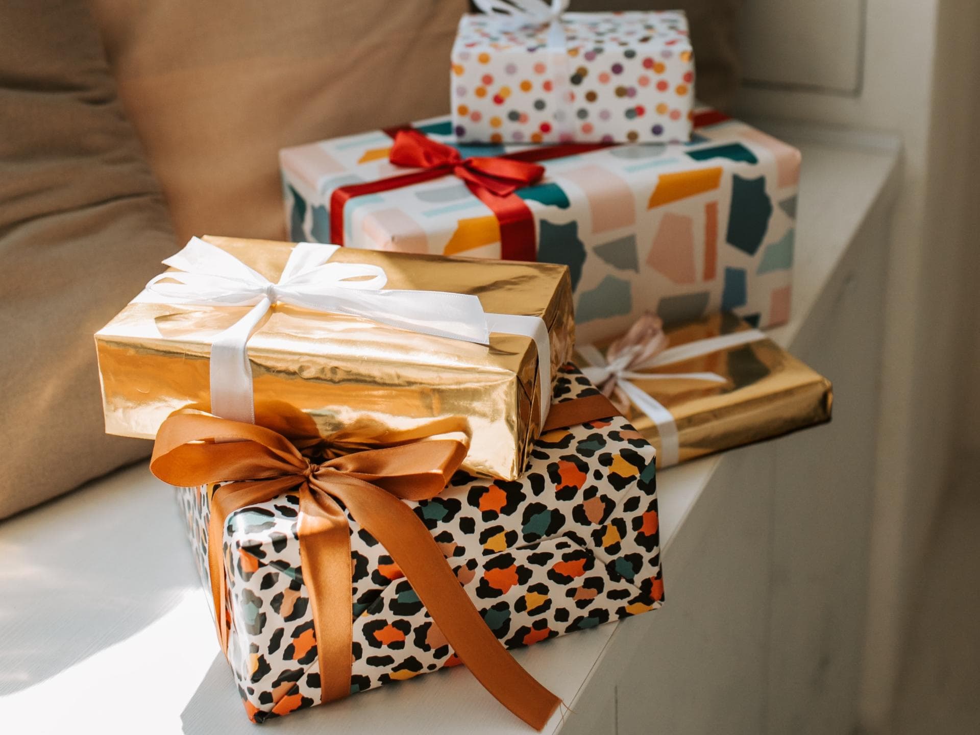 Verschiedene Geschenke