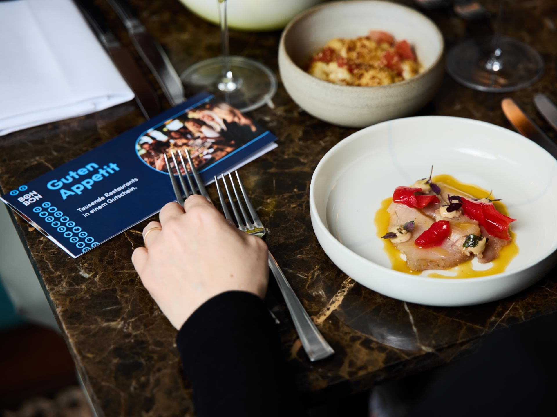 Ob Sterneküche oder Streetfood – mit den BON BON Gutscheinen hat man die Wahl.