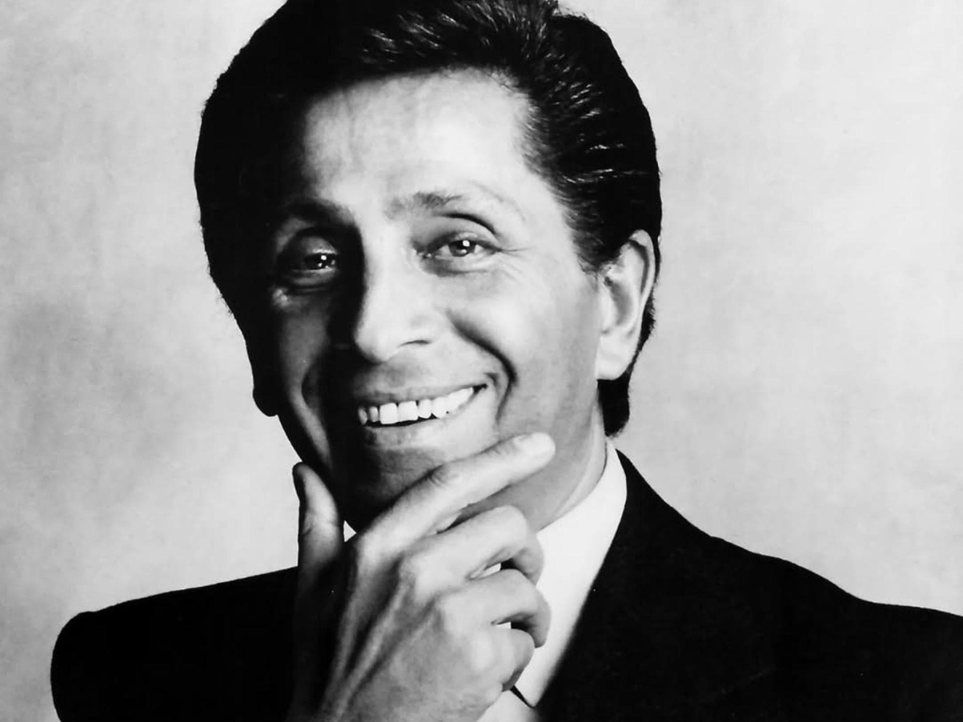 Valentino Garavani: Portrait in schwarz-weiß