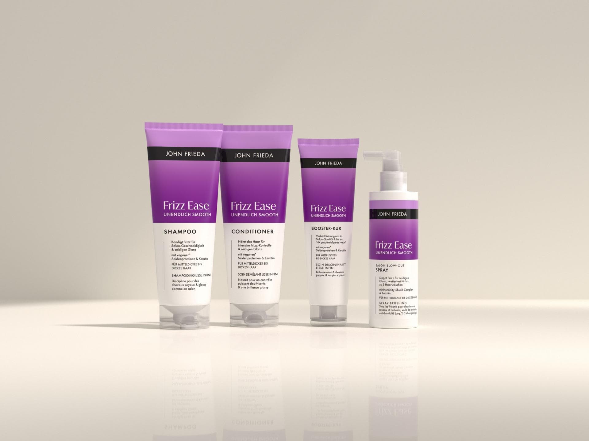 Frizz Ease Unendlich Smooth Range von John Frieda