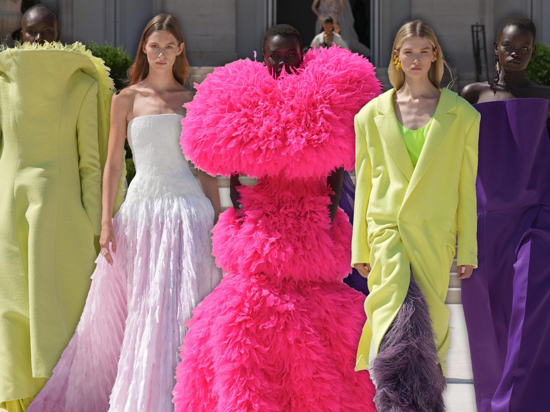 Das Debüt des Jahres: Pierpaolo Picciolis erste Balenciaga Couture-Kollektion ist eine Farbexplosion Das Debüt des Jahres: Pierpaolo Picciolis erste Balenciaga Couture-Kollektion ist eine Farbexplosion
