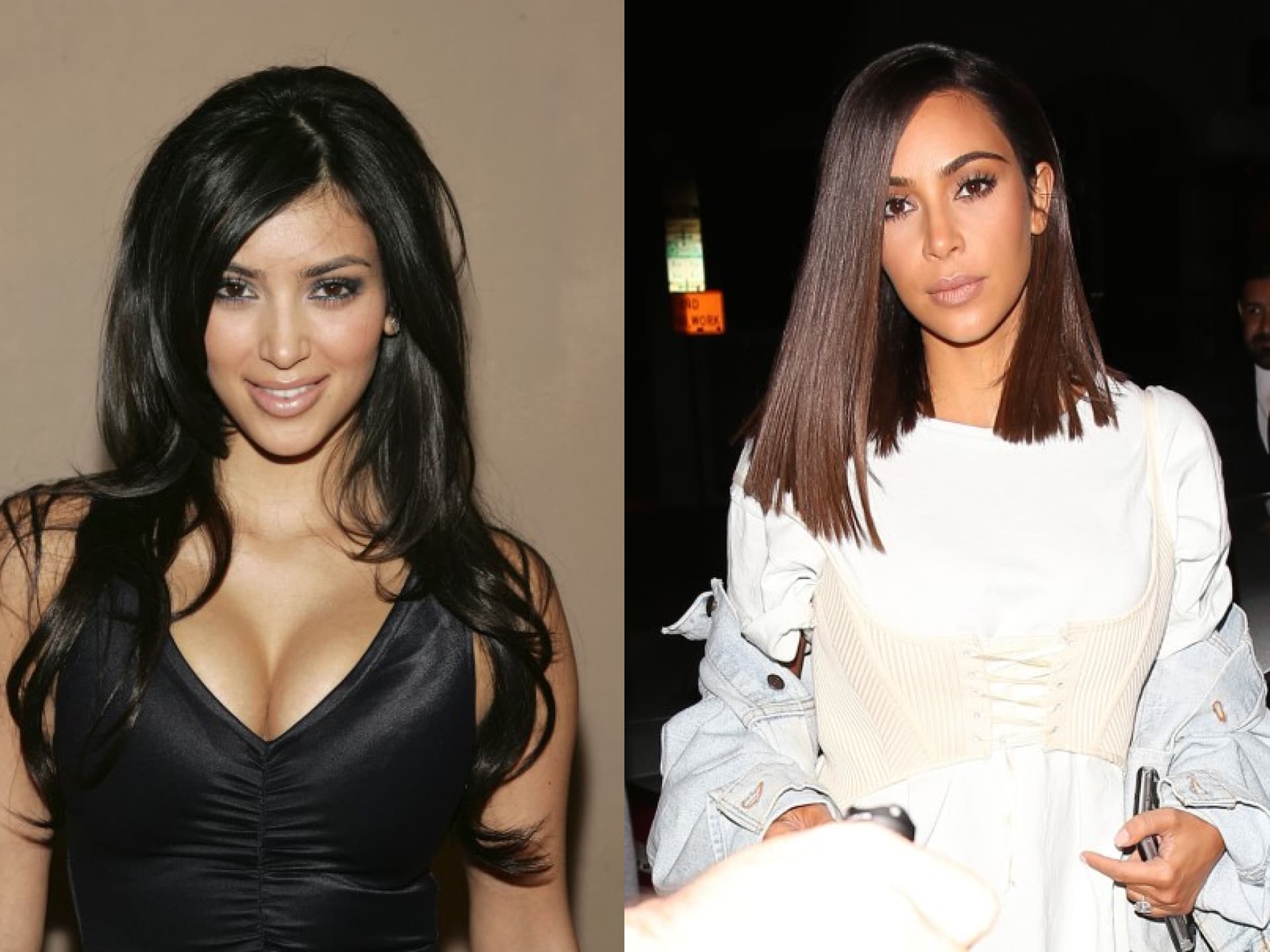Kim Kardashian vorher nachher