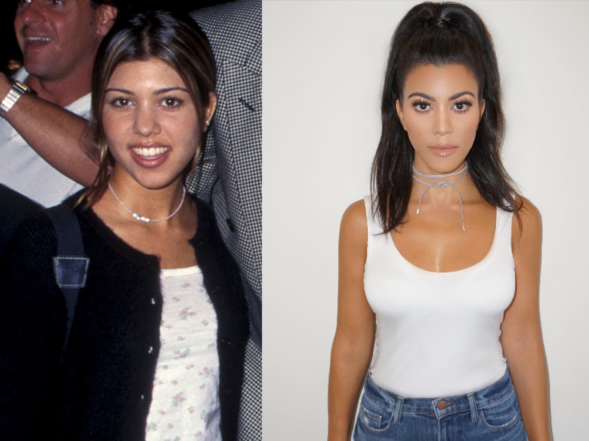 Kourtney Kardashian After Before