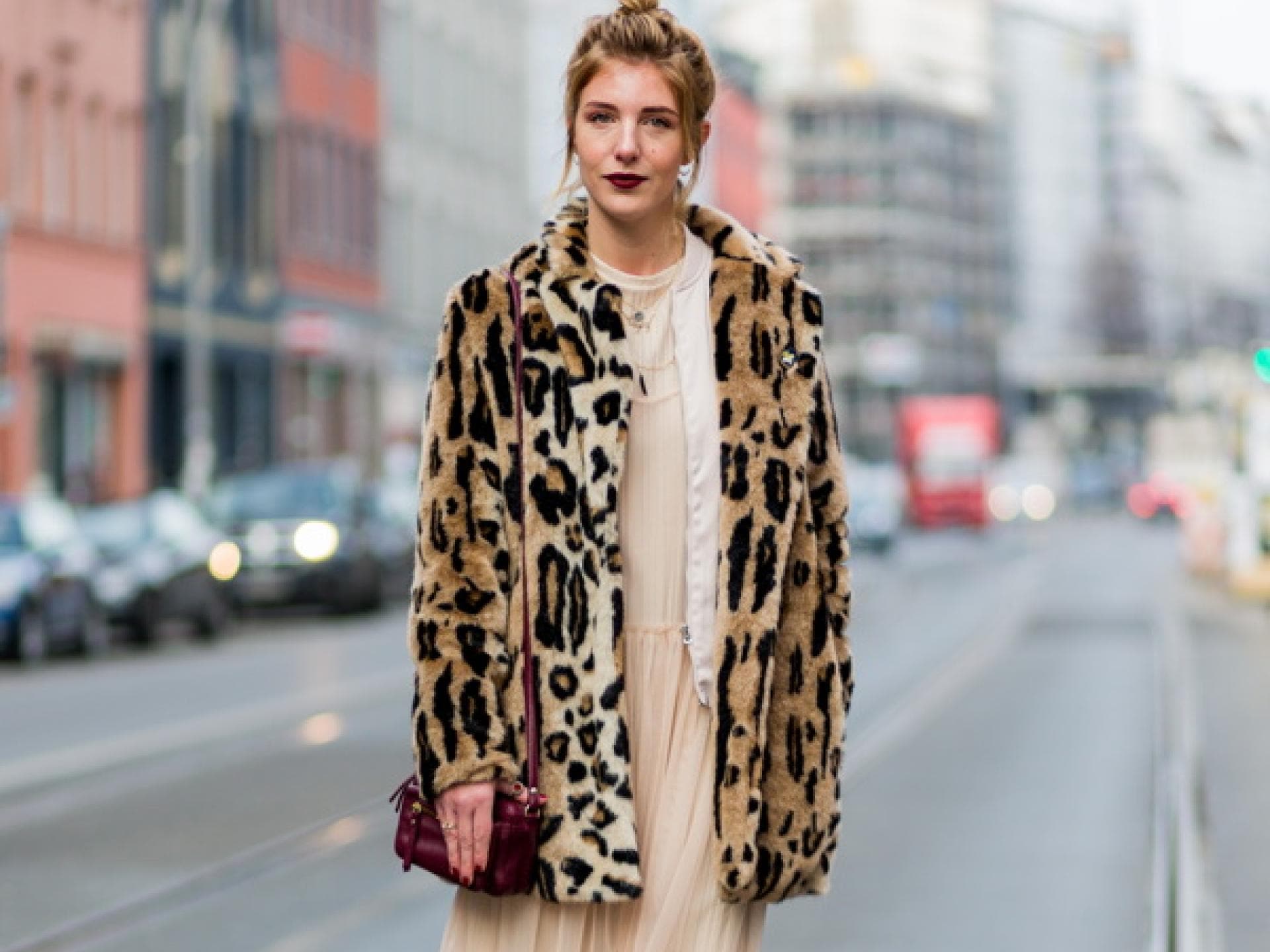 Street-Style-Maxikleid
