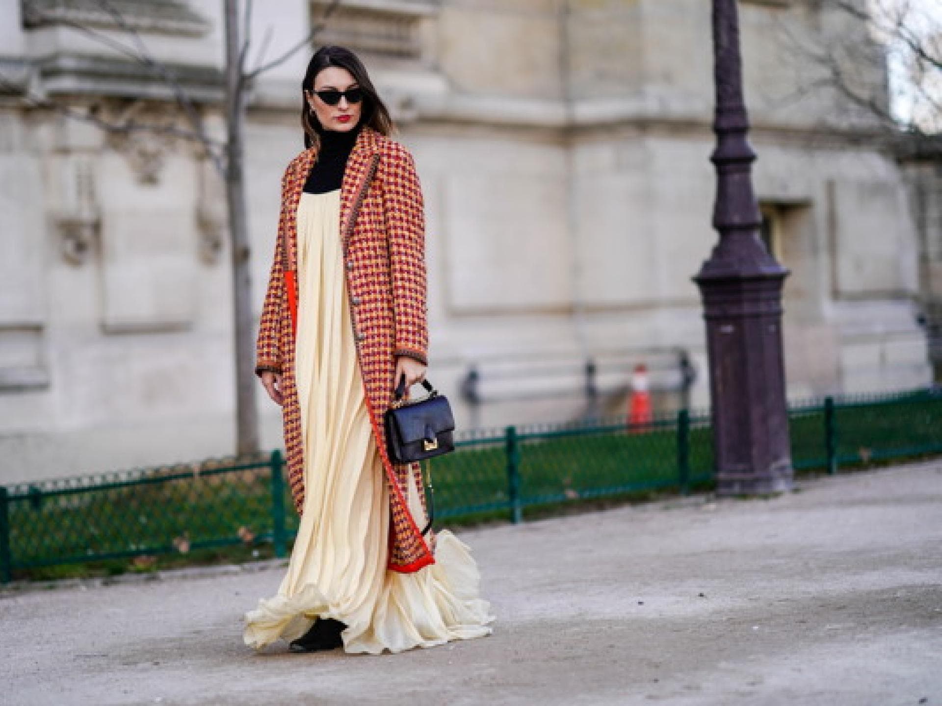 Street-Style-Maxikleid