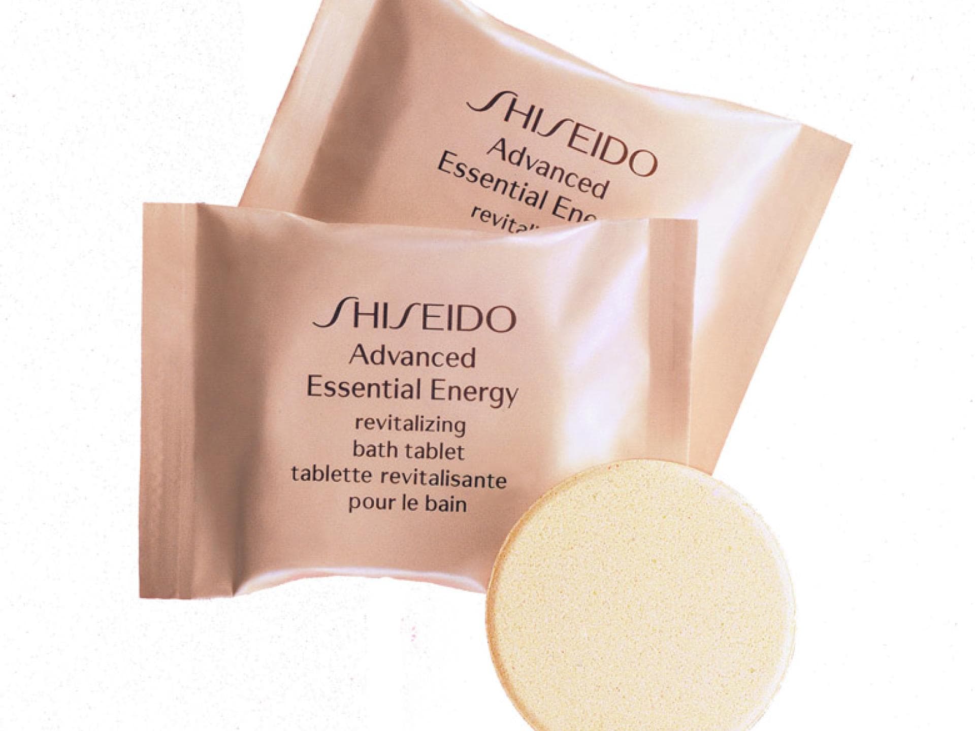 Shiseido Revitalizing Badetabletten über Douglas, ca. 38 €