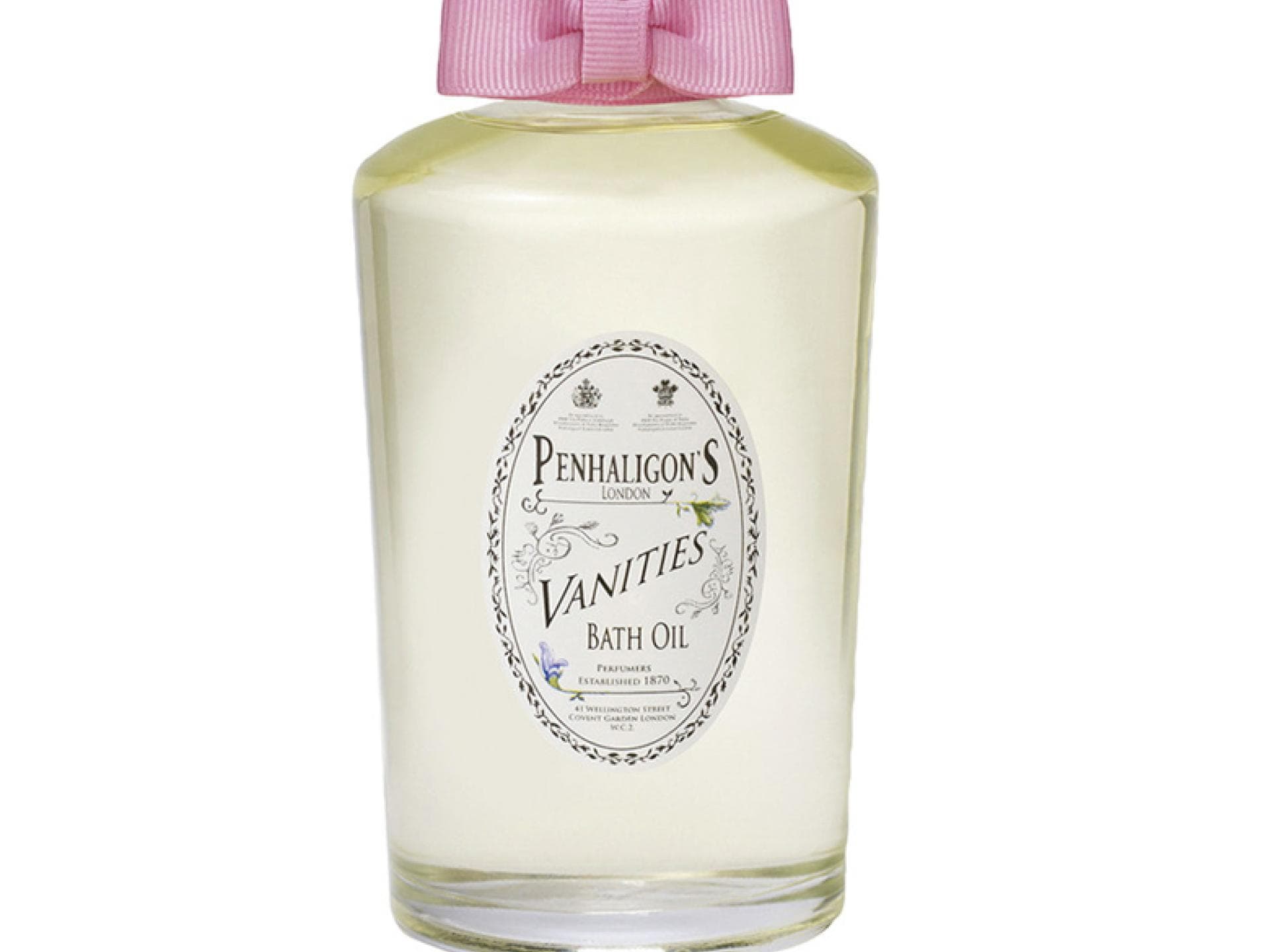 "Eitelkeiten" - Hiermit sind sie erlaubt. Penhaligon's London "Vanities" Badeöl über Flaconi, ca. 80 €