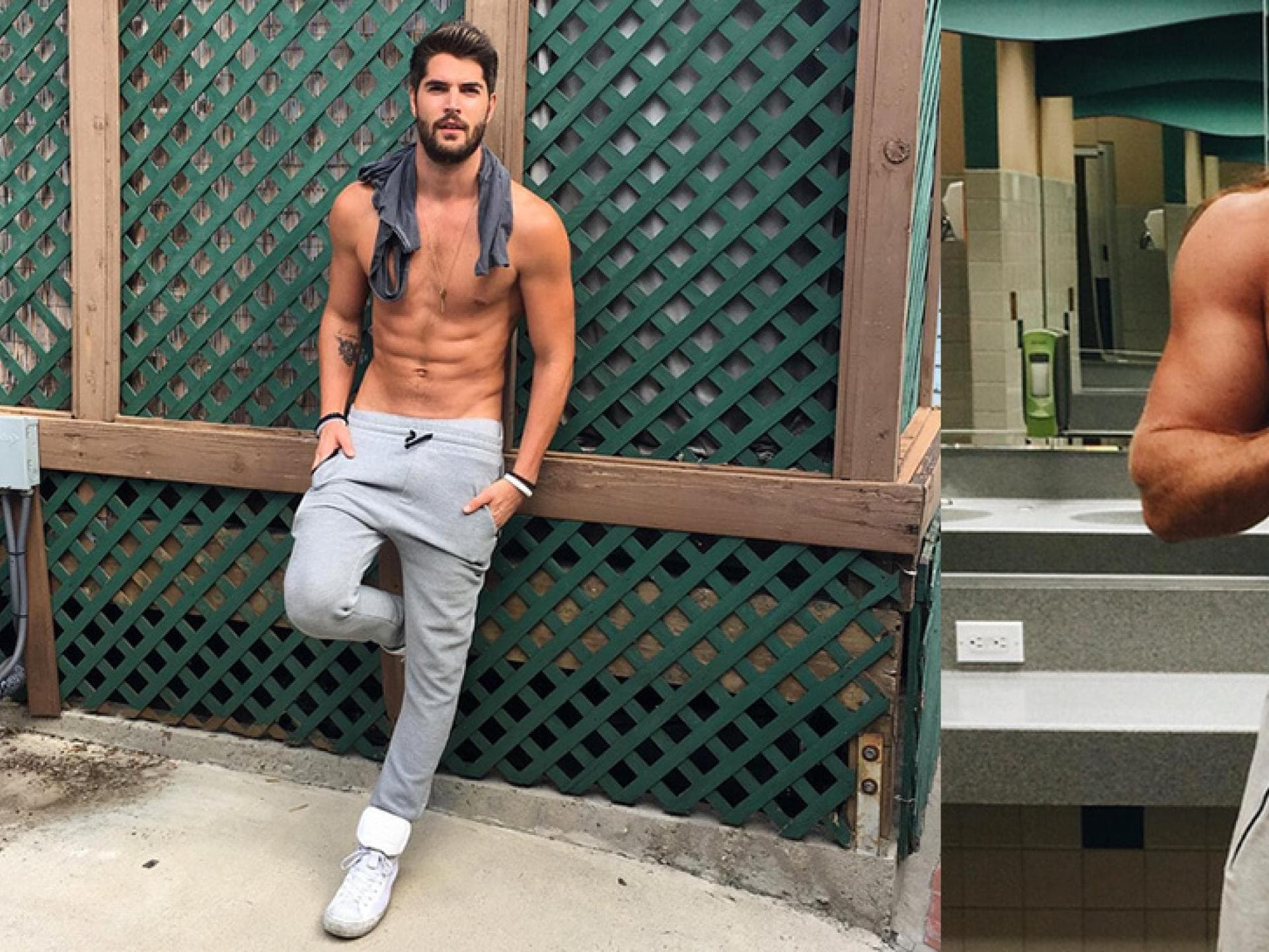 So Sexy! Männer in grauen Jogginghosen 