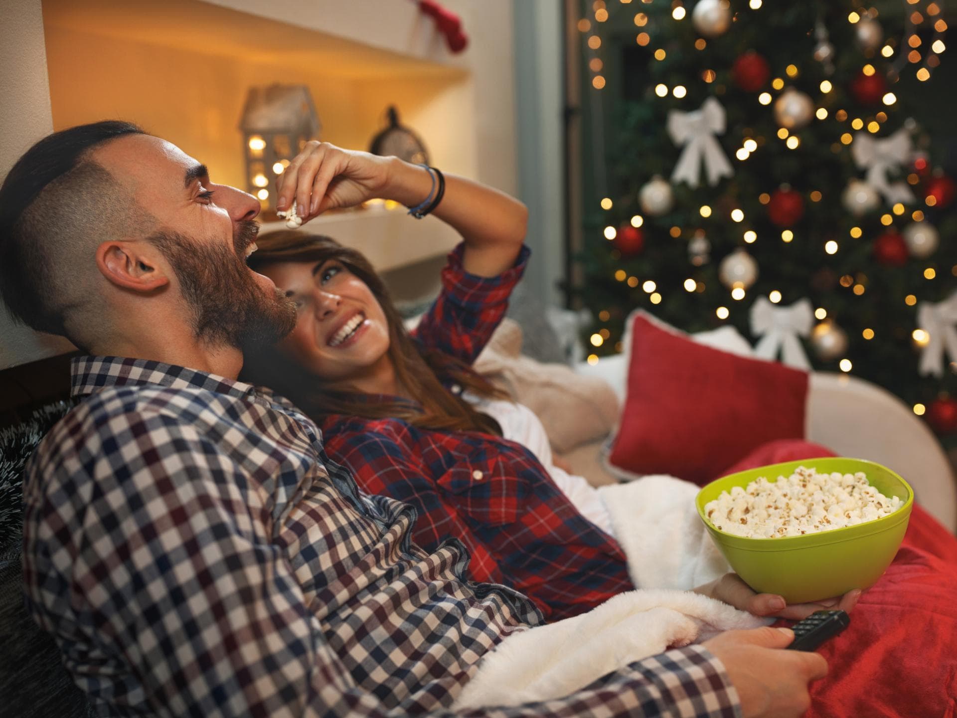 Weihnachtsfilm schauen