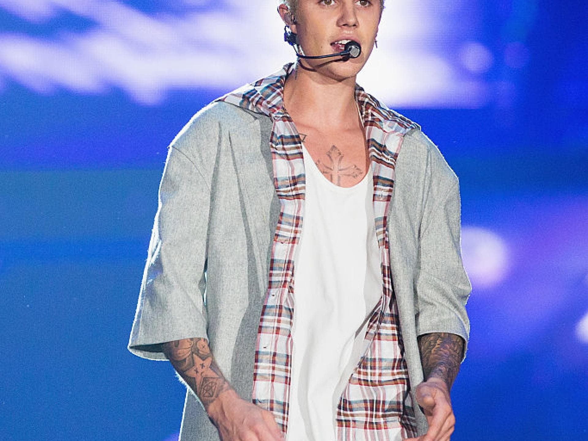 Justin Bieber beim seiner "Purpose" Tour 