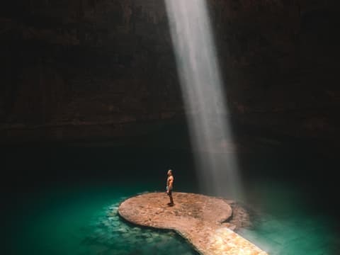 Cenote Suytun, Mexiko
