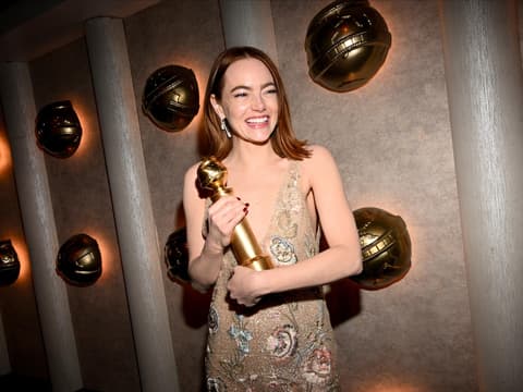 Emma Stone Golden Globes