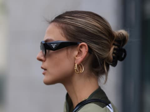 Haarklammer Frisur Frisur mit Haarklammer