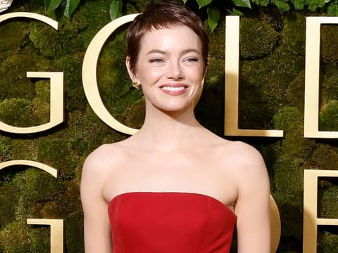 Emma Stone bei den Golden Globes 2025