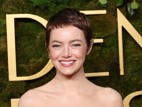 Emma Stone bei den Golden Globes