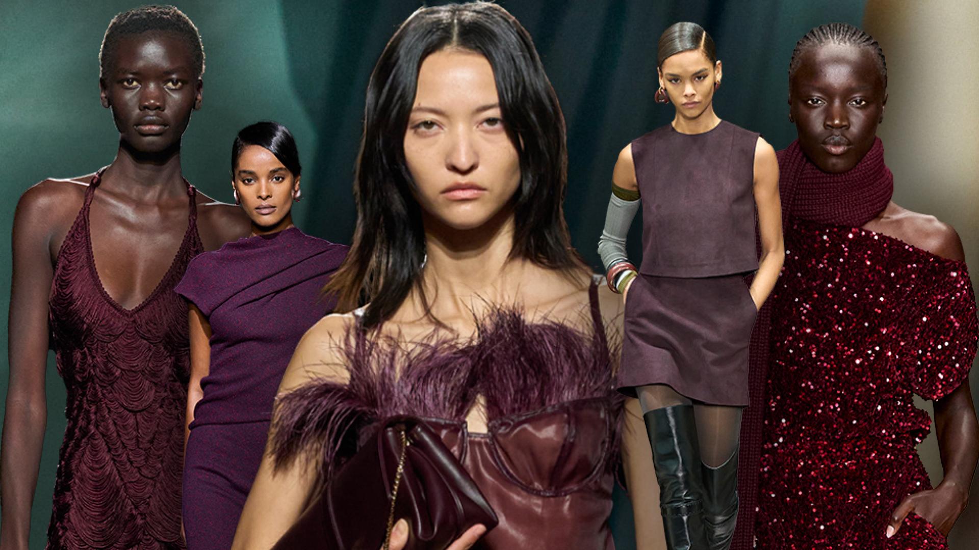  Trendfarbe Herbst/ Winter Motiv 