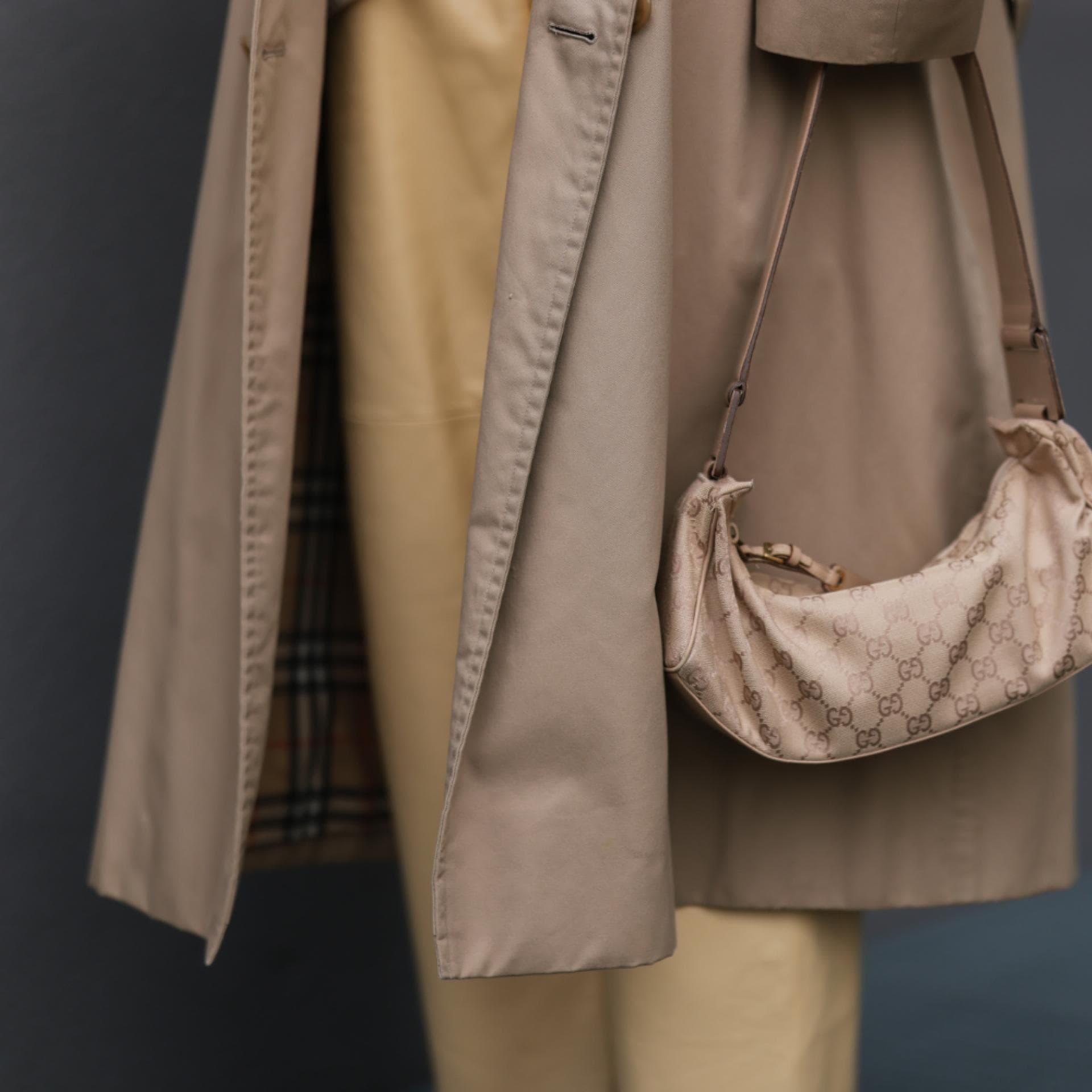 Gucci Tasche voller Bargeld