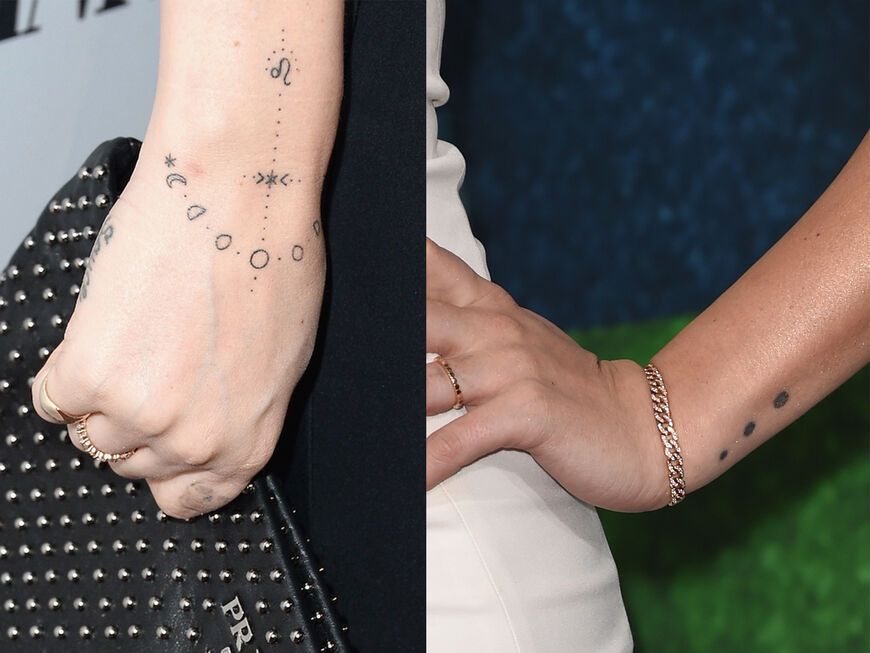 Mini Tattoos Das Sind Die Coolsten Motive Der Stars