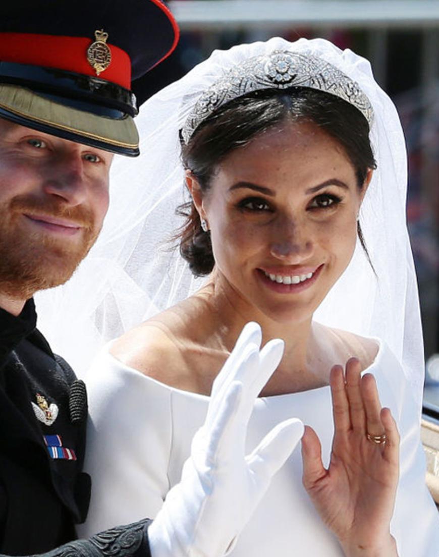Hochzeit Harry Und Meghan Das Kleid Der Schleier Die Tiara