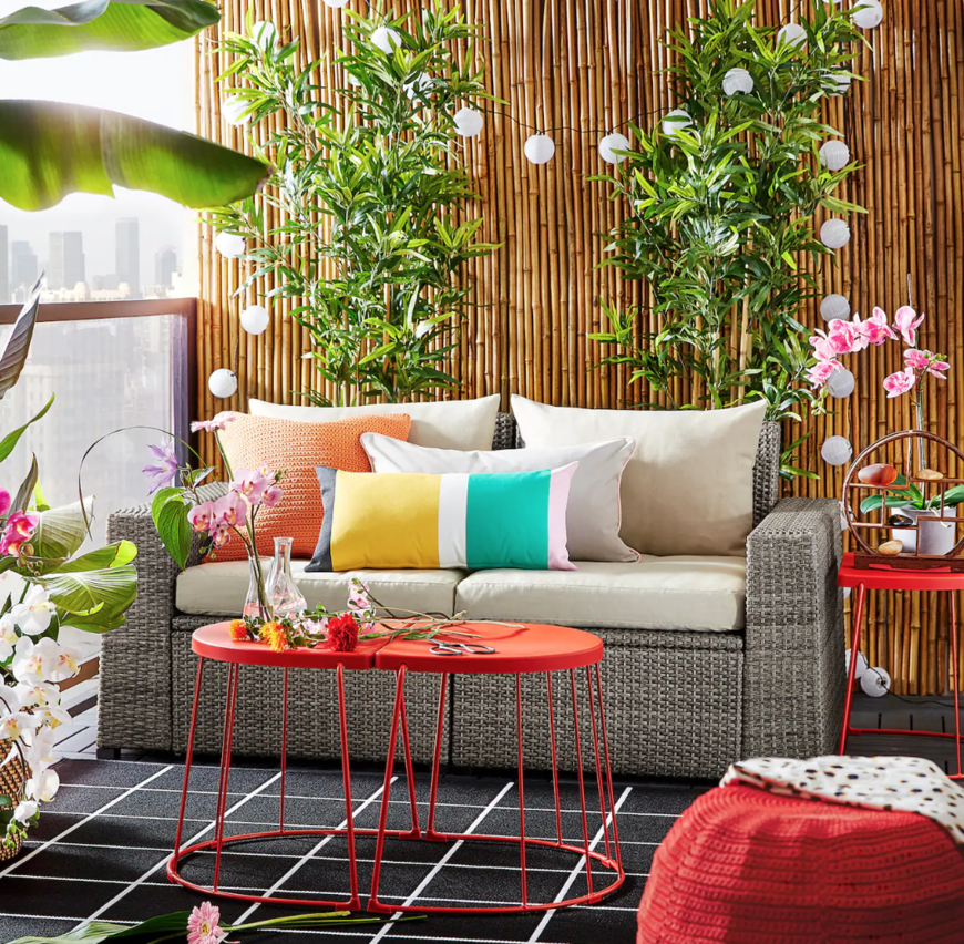 Ikea Mit Diesen Coolen Teilen Hubschen Wir Jetzt Unseren Balkon