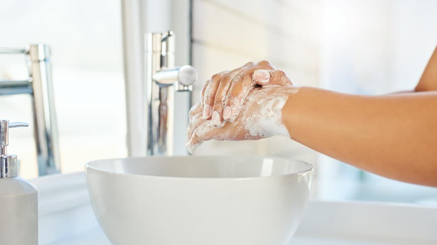 Seife: Dieses Produkt hilft gegen trockene und rissige H&auml;nde