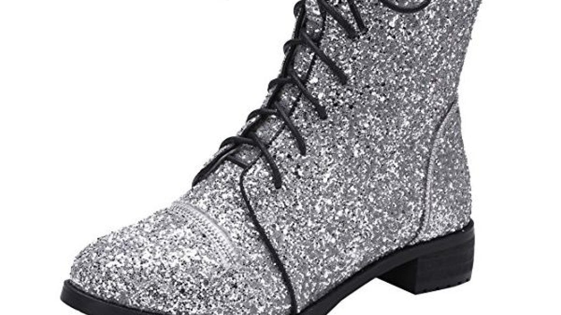 Boots mit Glitzer Diese Modelle lassen uns stylisch durch den Herbst