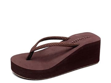 chunky flip flops