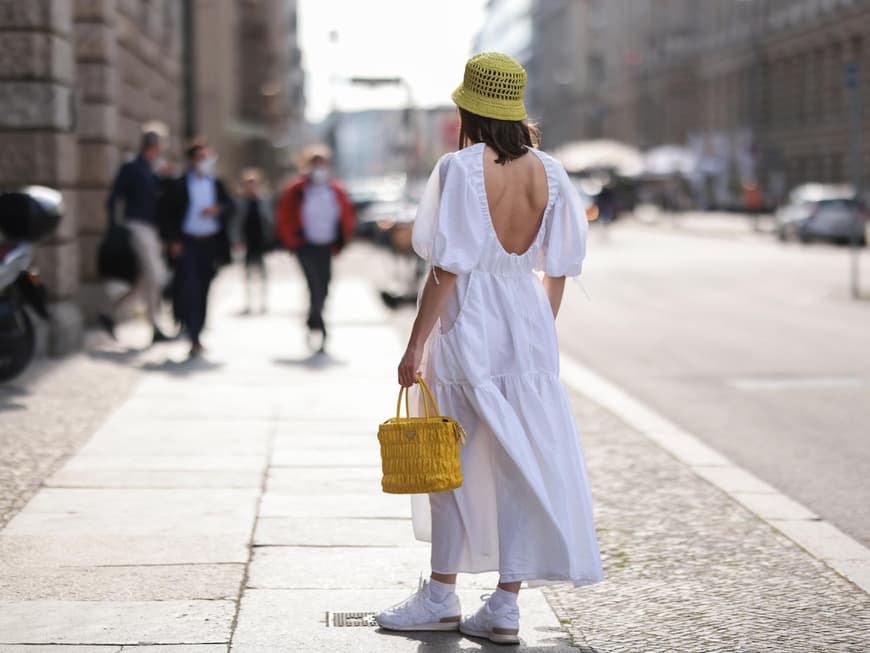 weißes kleid