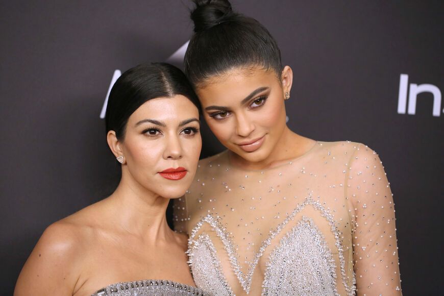 Kardashians Auf Instagram Unterstutzt Kylie Jenner Schwester Kourtney Kardashian