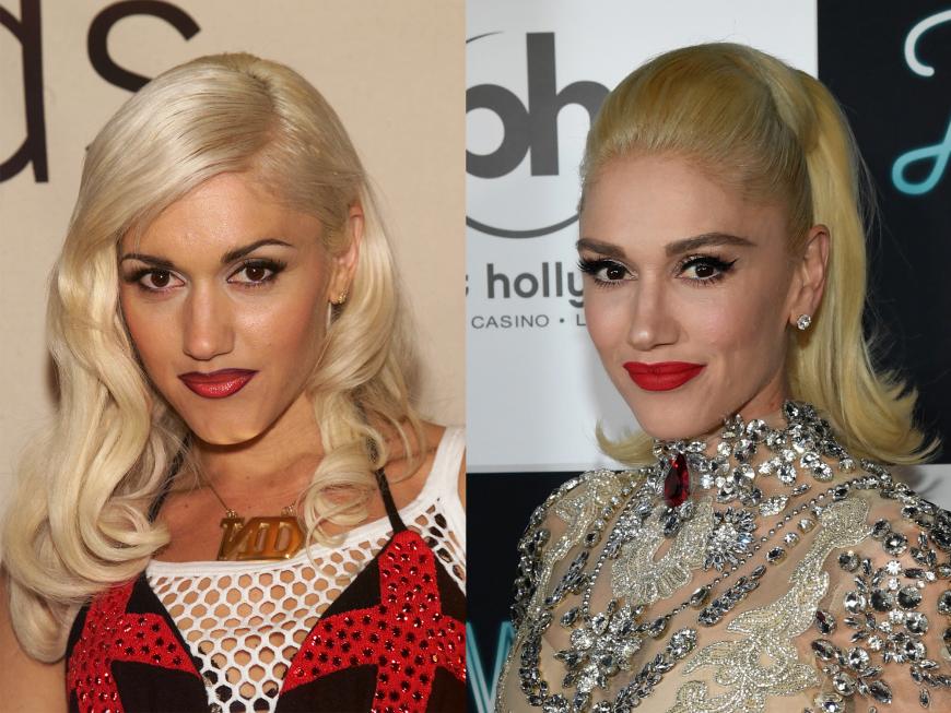 Gwen Stefani 2001 Heute Fur Vorher Nachher Diese
