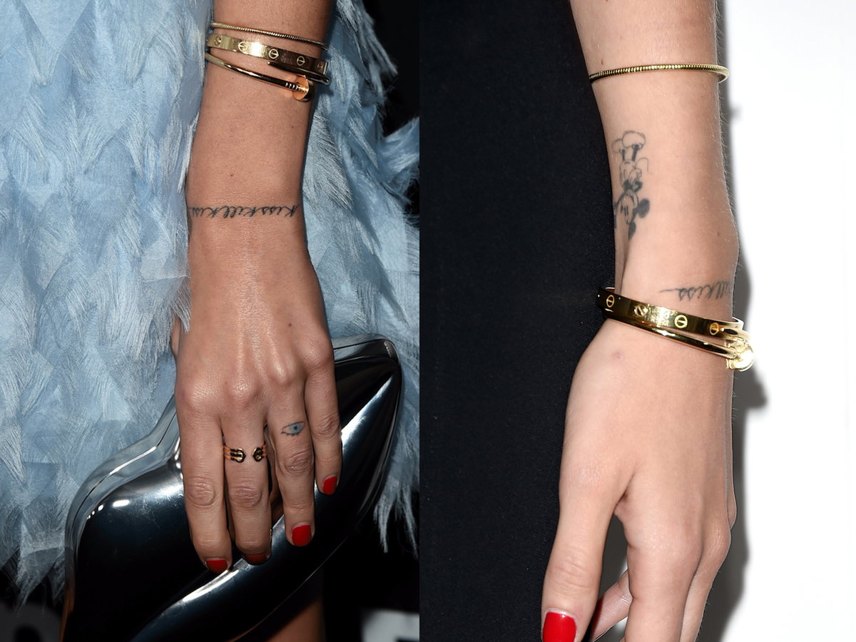 Chiara Ferragni Wir Lieben Mini Tattoos Das Sind Die
