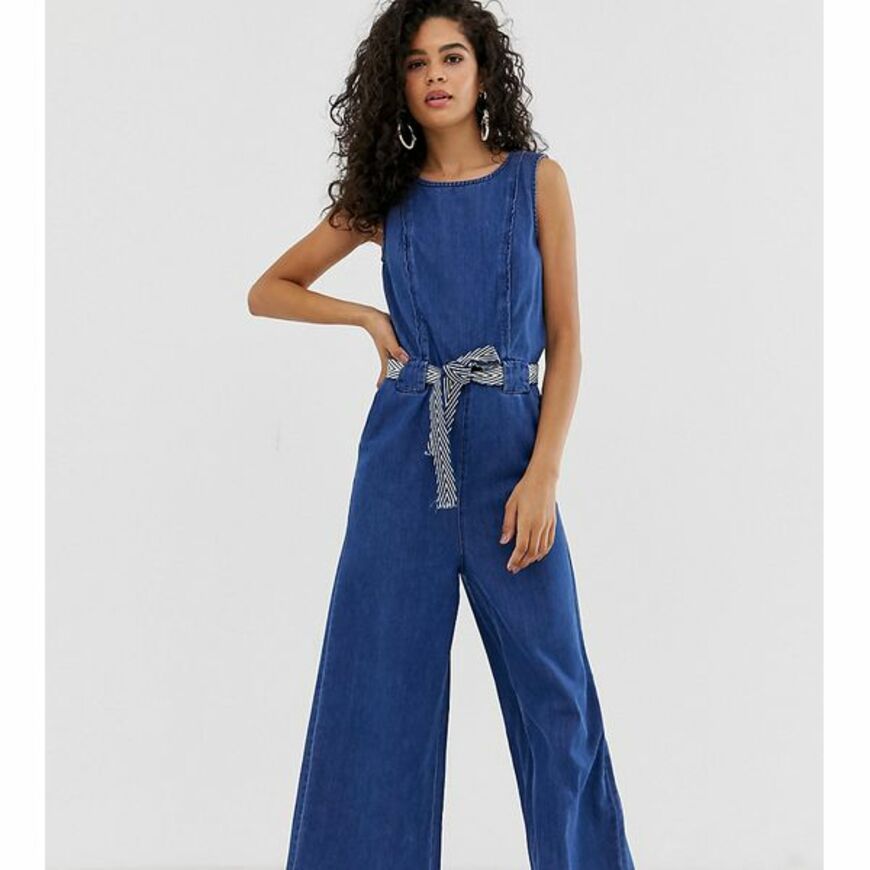 only jeans jumpsuit