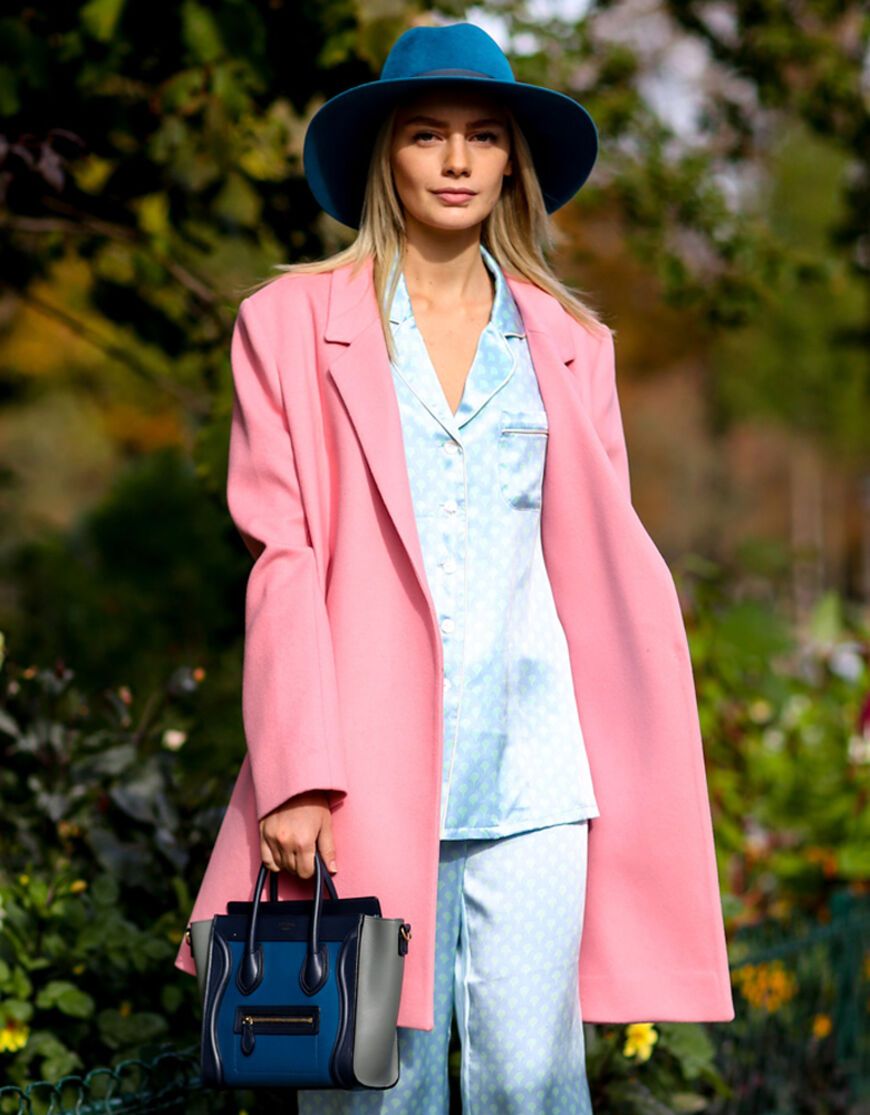 DKNY Mantel über Stylebop, ca. | Street-Style Trend zum Nachshoppen