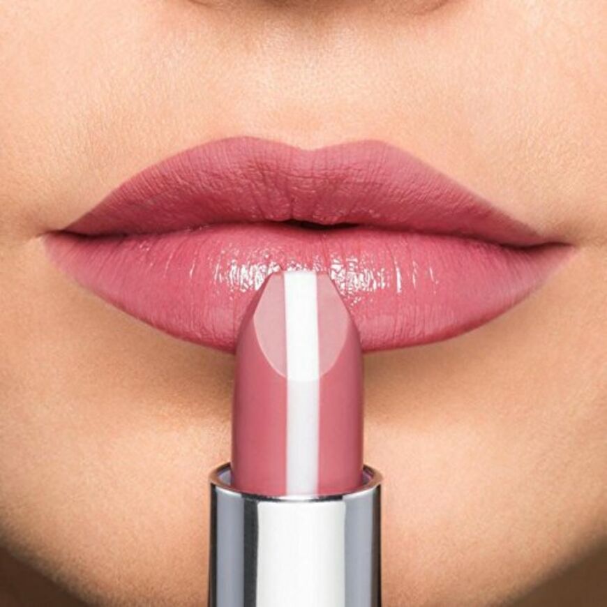 pfirsichfarbener lippenstift